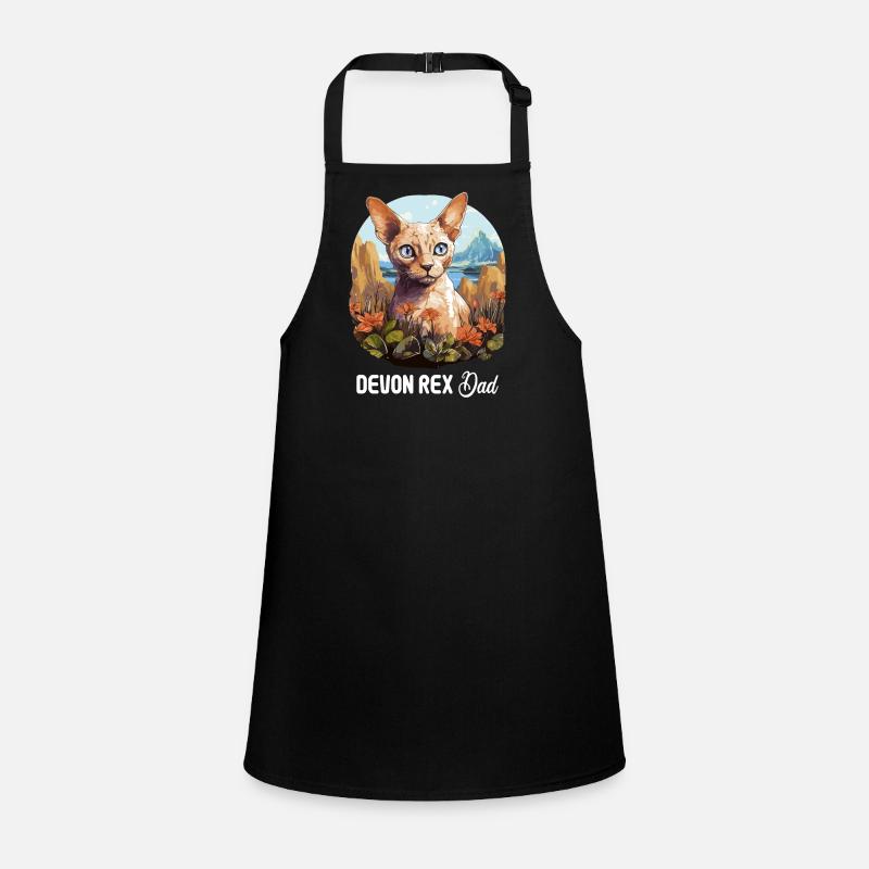 Devon Rex Kitten Devon Rex Cat Children's Apron