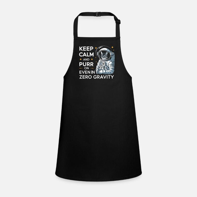 Cat, Astronaut, Astronomy, Outer Solar System Children's Apron