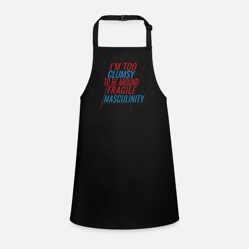Clumsy To Fragile Masculinity Children's Apron
