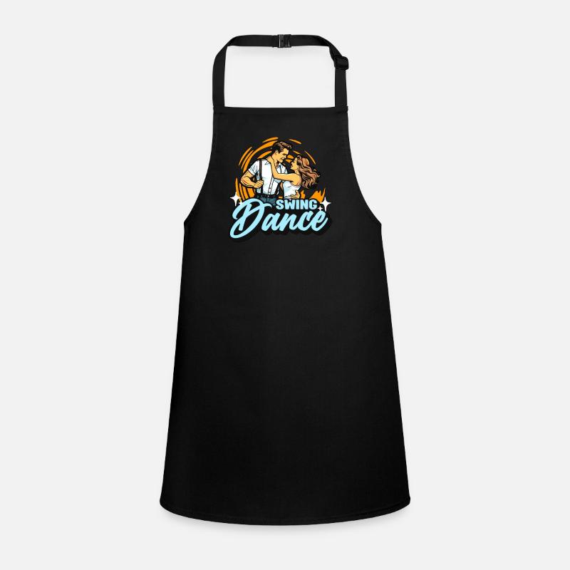 Danse Swing Lindy Hop Couple Danse Swing Danseur Tablier Enfant
