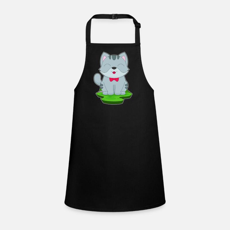 Cat Bow Children's Apron