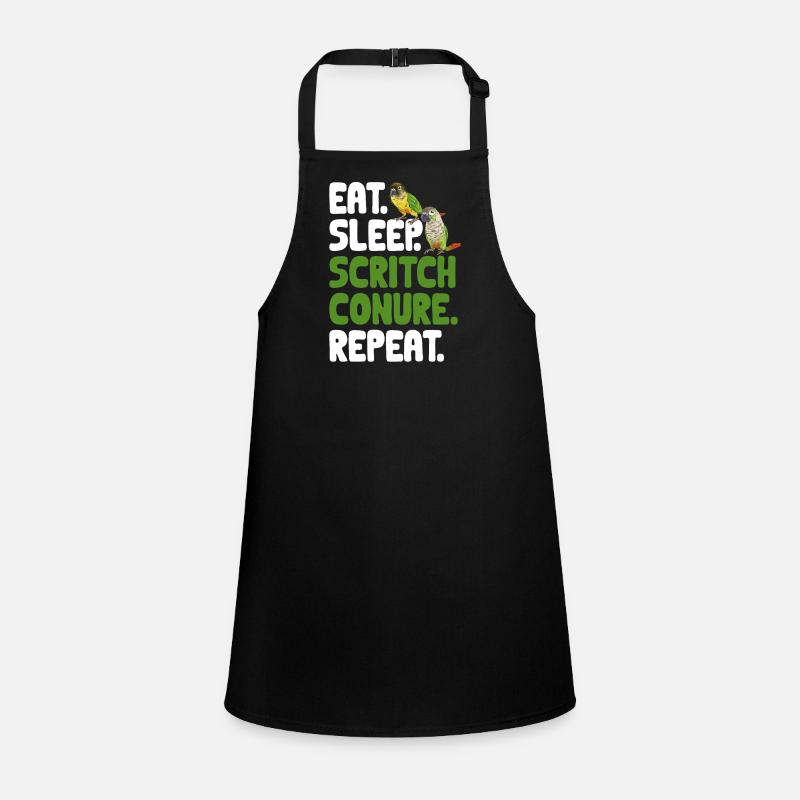 Molinasittich Papagei Vogel Sittich Schürze für Kinder