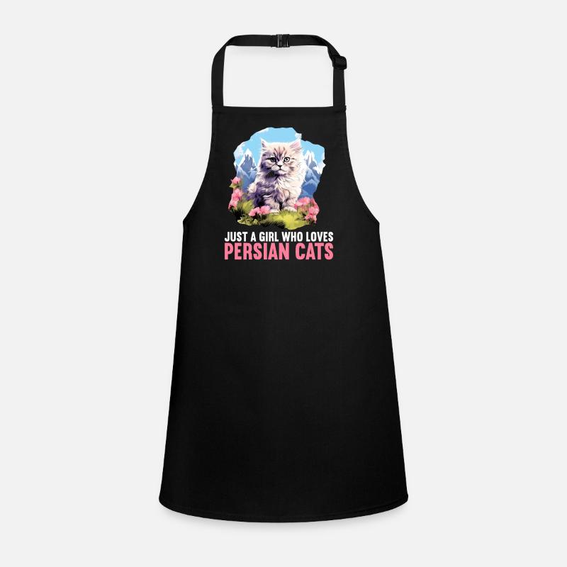 Chat persan Perserkatze Tablier Enfant