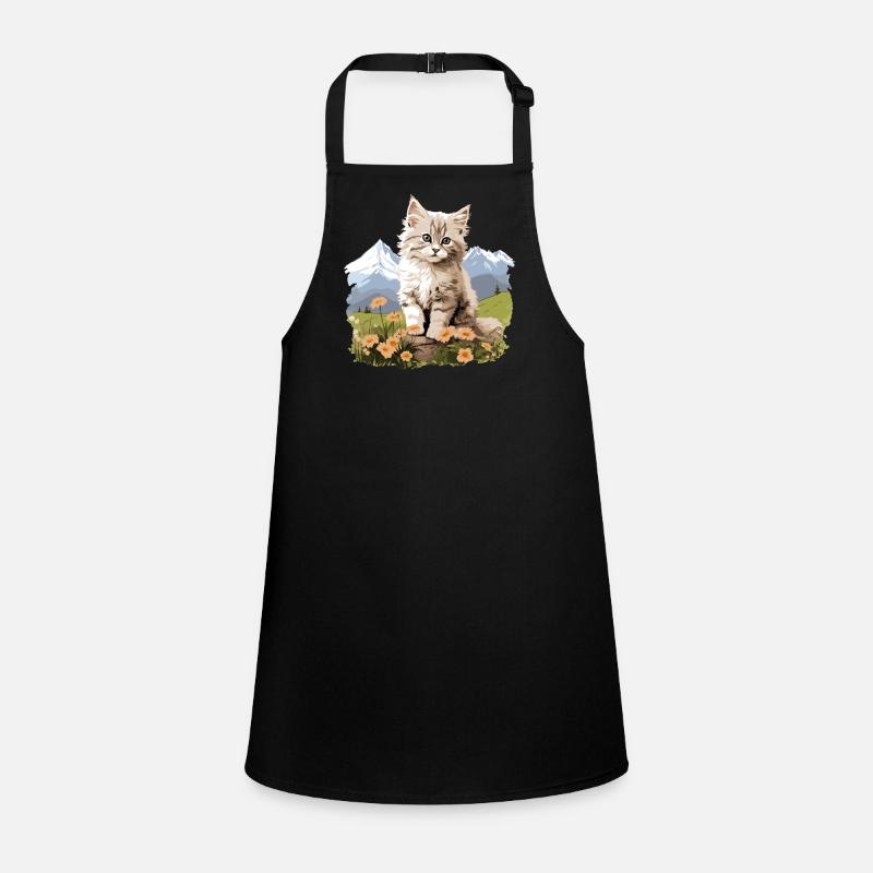 Ragamuffin Chaton Ragamuffin Chat Tablier Enfant