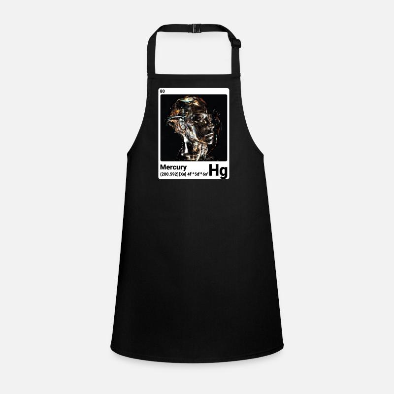 Mercure - Hg - Élément chimique 080 Tablier Enfant