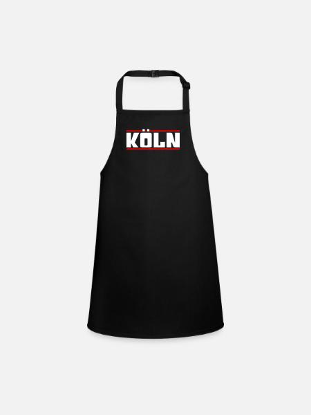 Cologne - Children's Apron - black - Front
