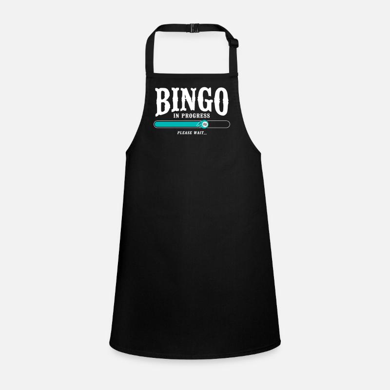 Bingo Joueur Bingo En cours Tablier Enfant