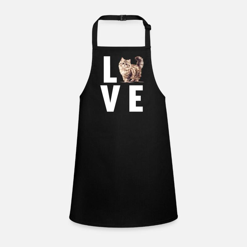 Siberian Cat Sibirische Katze Children's Apron