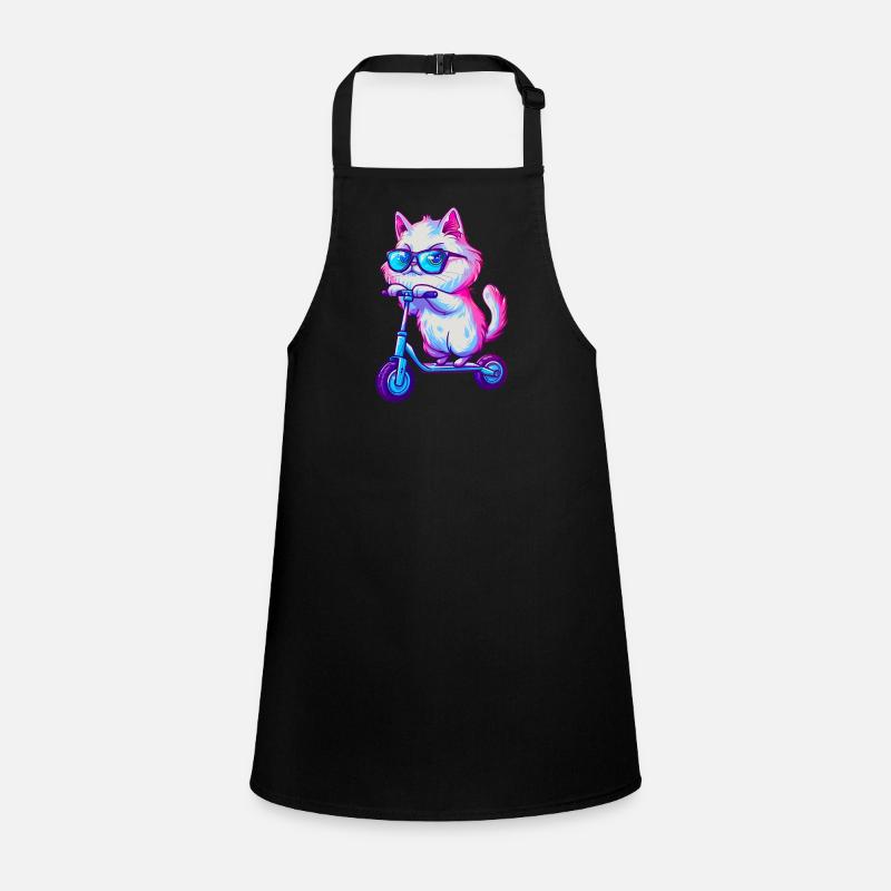 Trottinette chat persan Tablier Enfant
