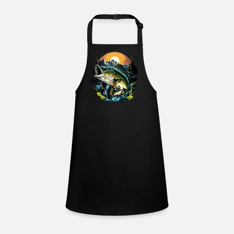 Bass Fish Children's Apron