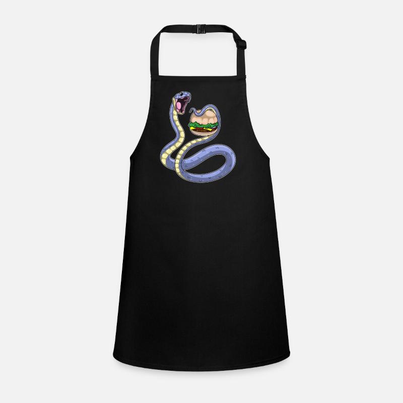 Snake Cheeseburger Children's Apron
