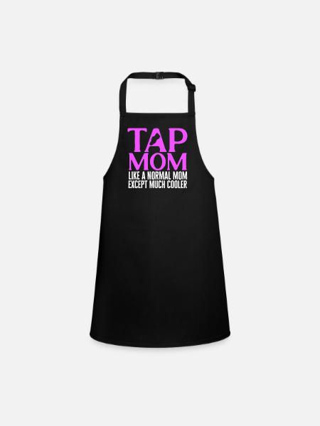 Tap Dance Teacher Tap Dancer Tap Dance - Children's Apron - black - Front