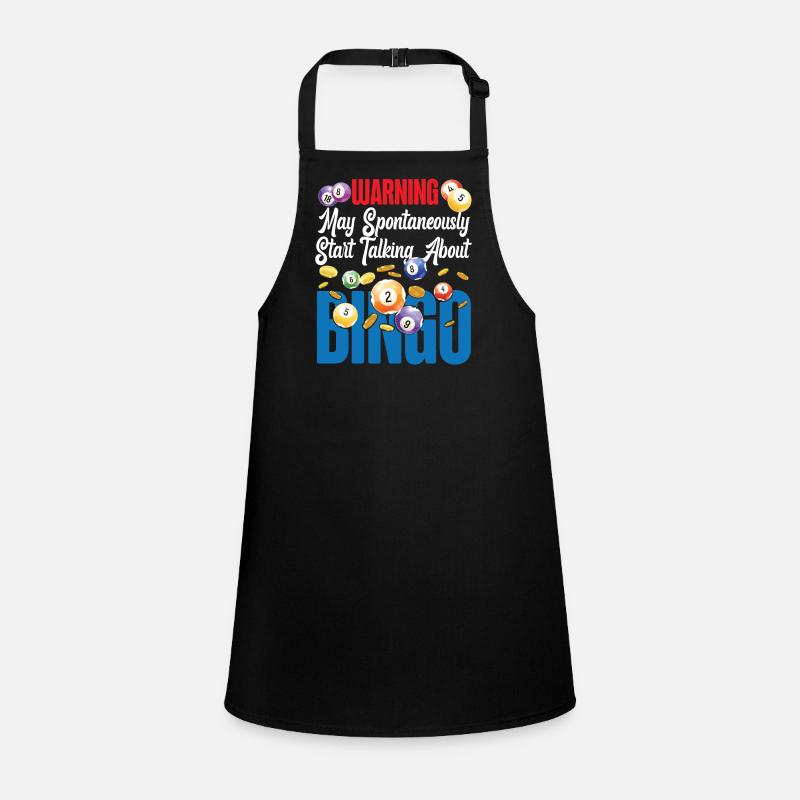 Bingo Player Warning May Children's Apron