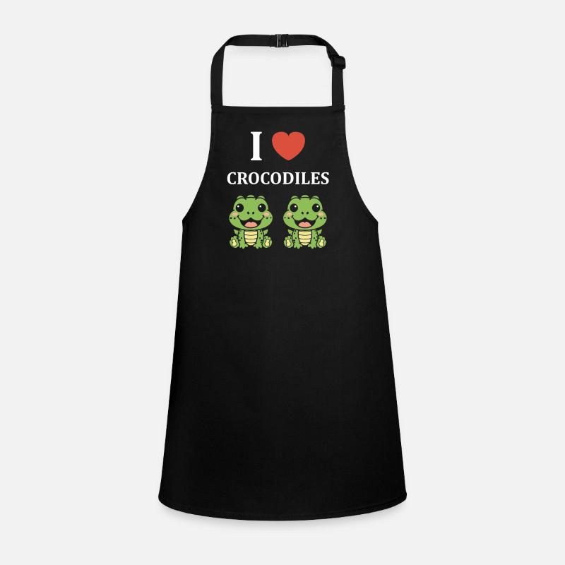Humour Crocodile Tablier Enfant