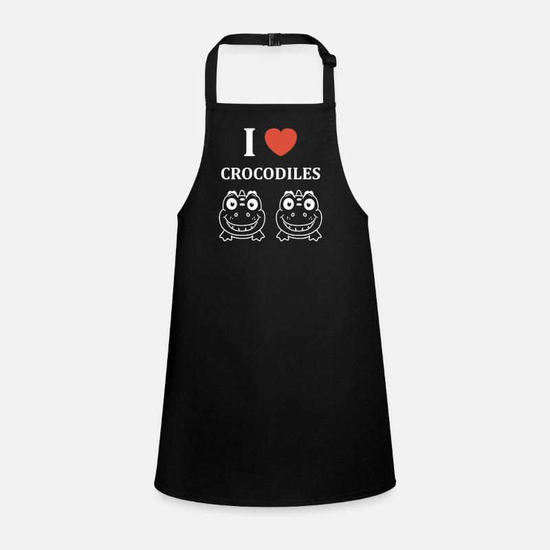 Humour Crocodile Tablier Enfant