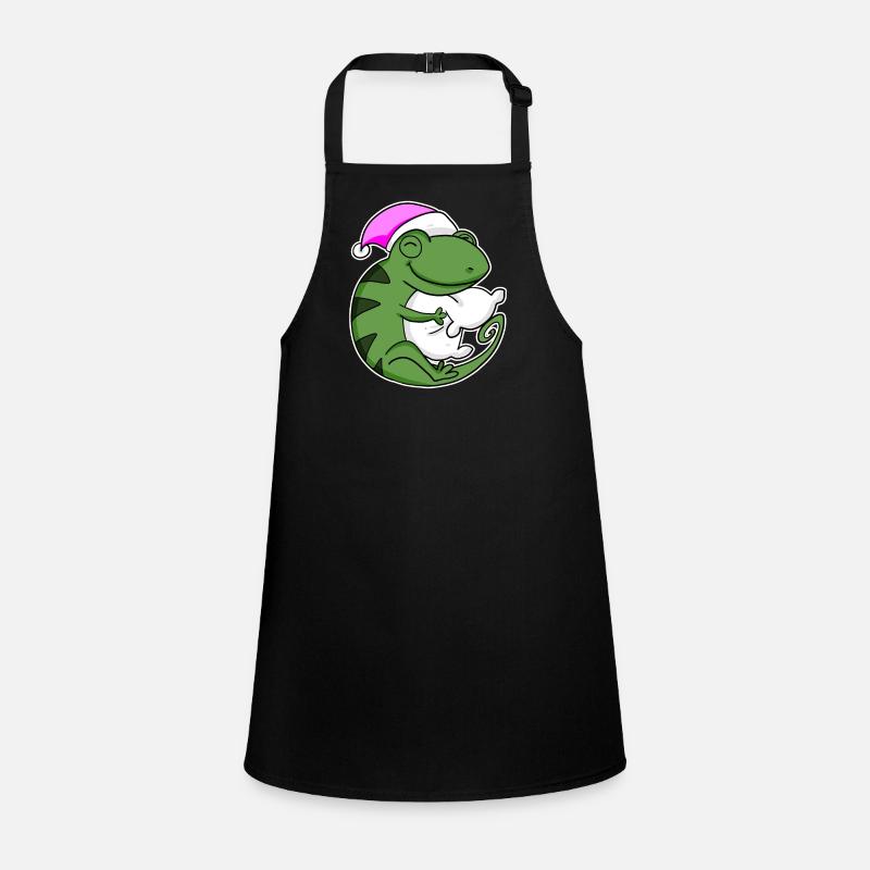 Chameleon Tired Sleep In Children's Apron