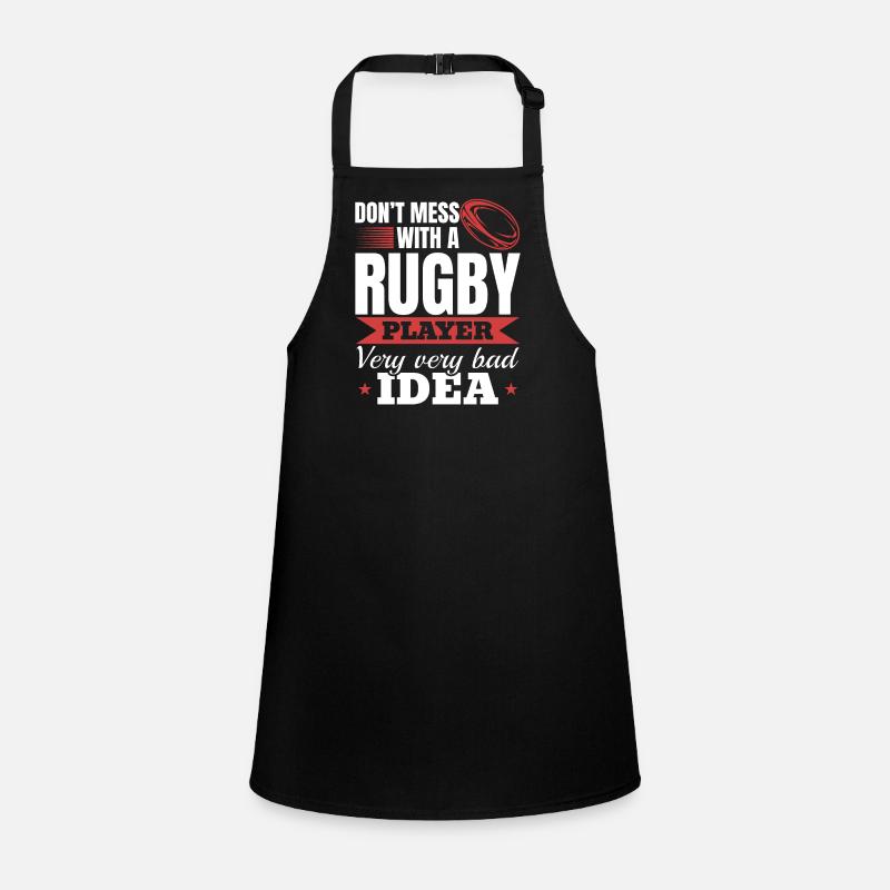 Rugby Player Funny Rugby Quotes Children's Apron