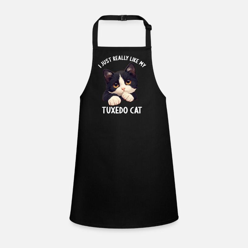 Tuxedo Kitten Tuxedo Cat Children's Apron