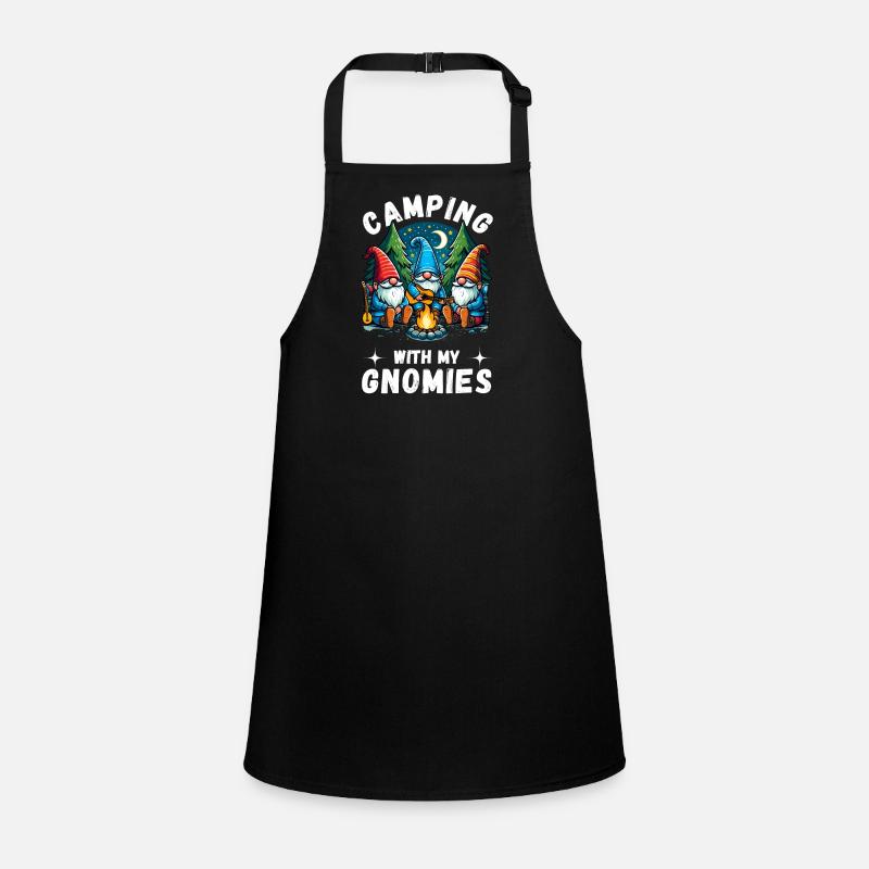 Camping-car caravane de nains de jardin Tablier Enfant