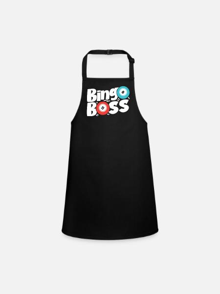 Bingo Player Bingo - Children's Apron - black - Front