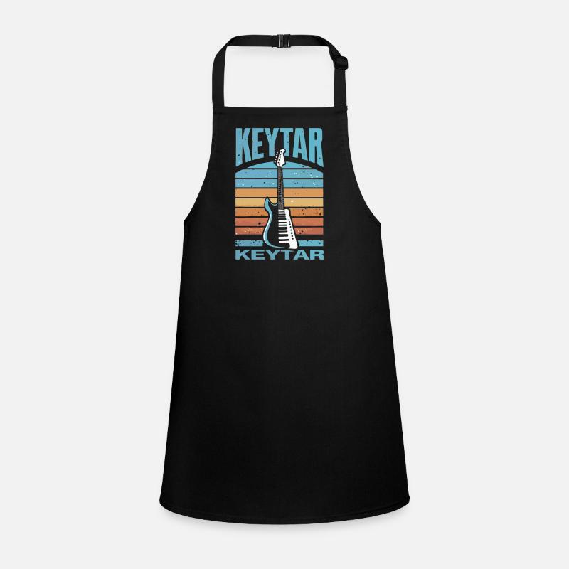 Keytar Keyboard Gift Children's Apron