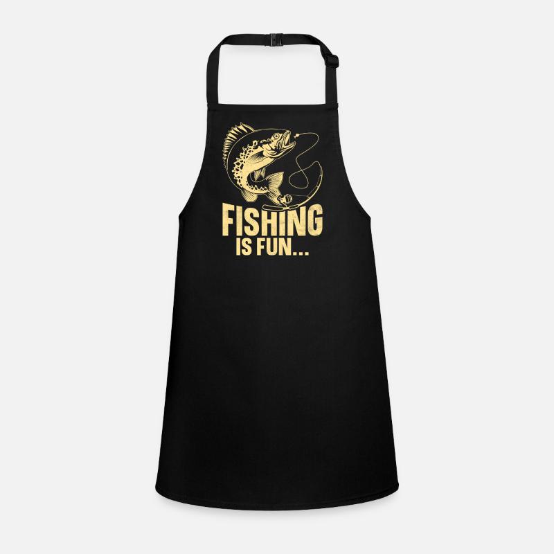 Fishing is fun Children's Apron