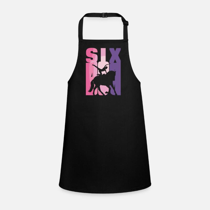 Aime le cadeau de voltige à cheval Tablier Enfant