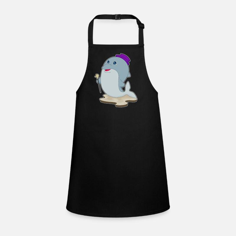 Dolphin Pensioner Walking Stick Children's Apron