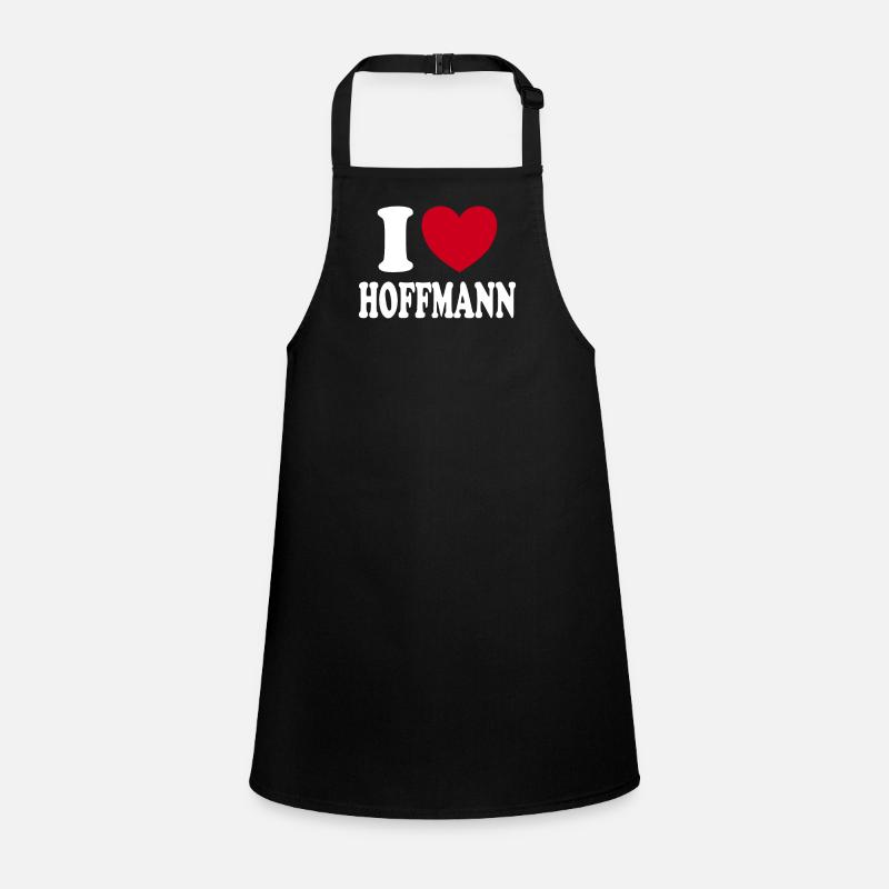 Ich Liebe Hoffmann Familie Geschenk Schürze für Kinder