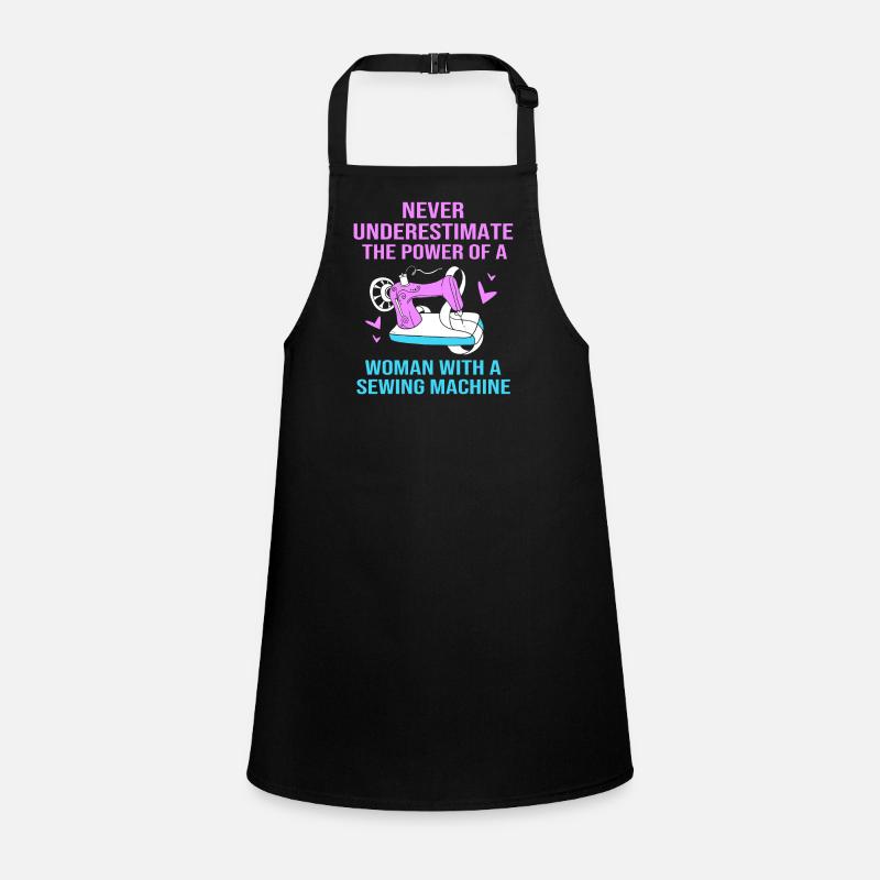 Sewing Machine Seamstress Children's Apron