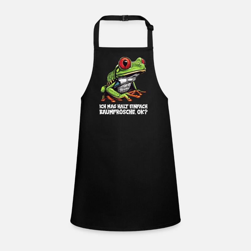 Tree Frog Baumfrösche Baumfrosch Children's Apron