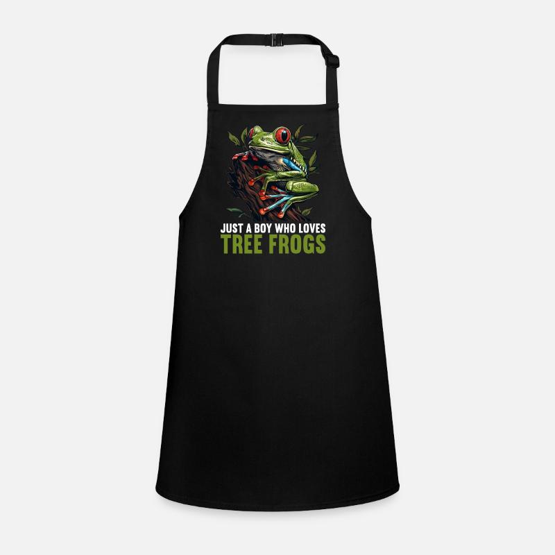 Tree Frog Baumfrösche Baumfrosch Children's Apron