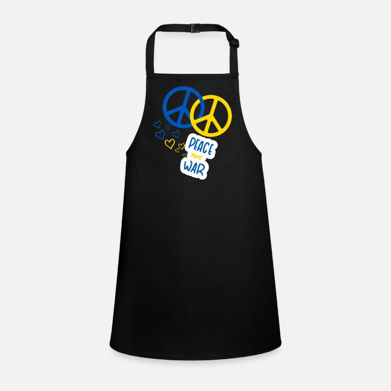 Peace not war (Yellow & Blue) Children's Apron
