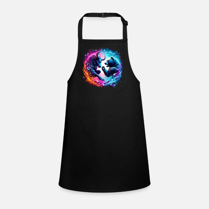 Bull vs Bear Exchange Battle Children's Apron