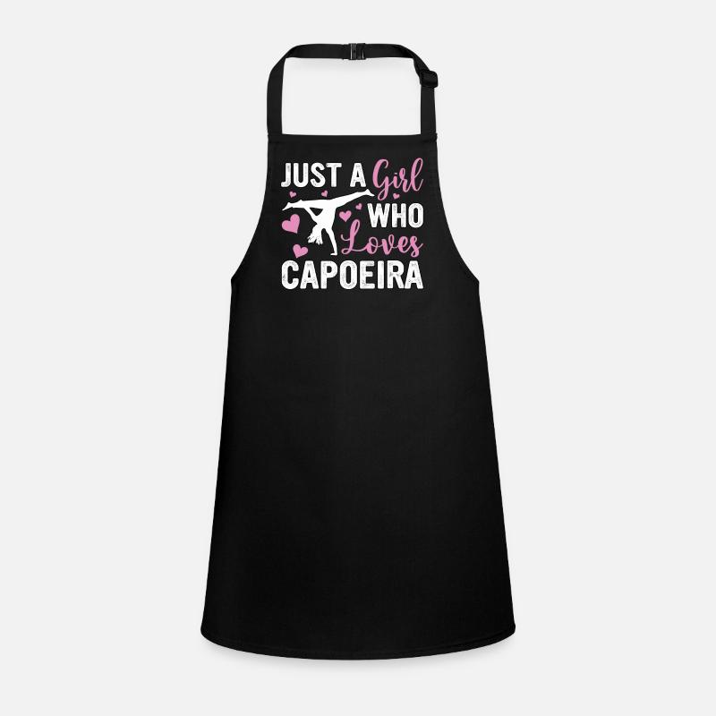 Juste une fille qui aime la capoeira Tablier Enfant