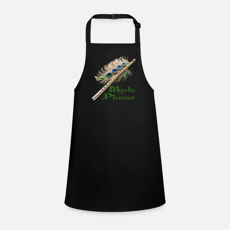 FLUTE FEATHER, MYSTIC PLUME Children's Apron