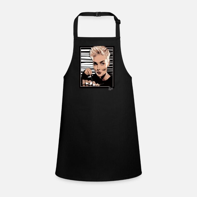 Pixie Cut und Leckeres Trendy Sushi Schürze für Kinder