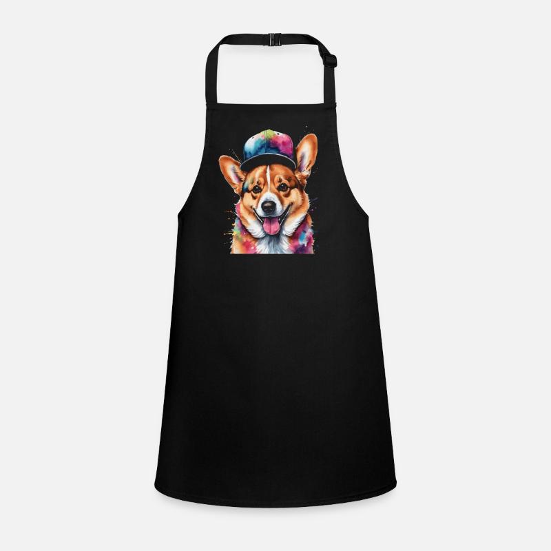 Corgi Snapback Cap Chien Drôle Animal Design Imprimer Tablier Enfant