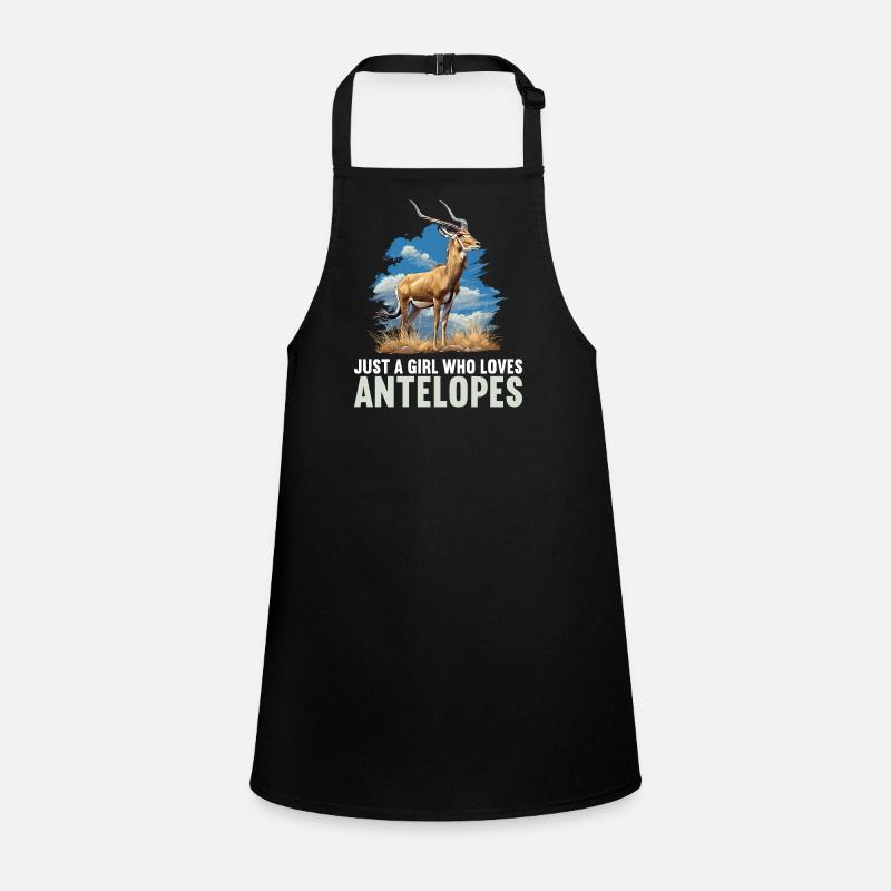 Antelope Antilopen Antilope Children's Apron