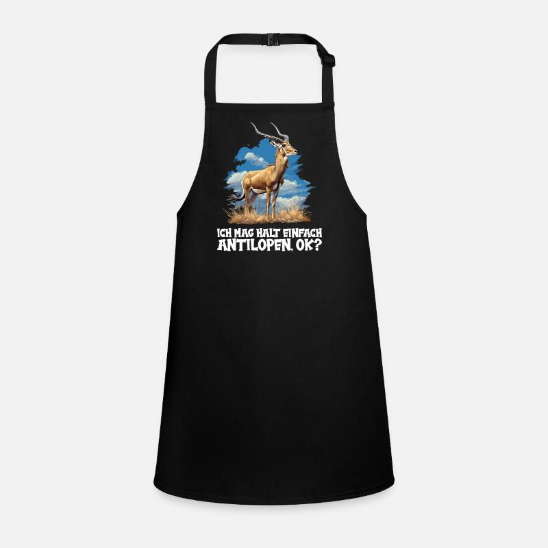 Antelope Antilopen Antilope Children's Apron