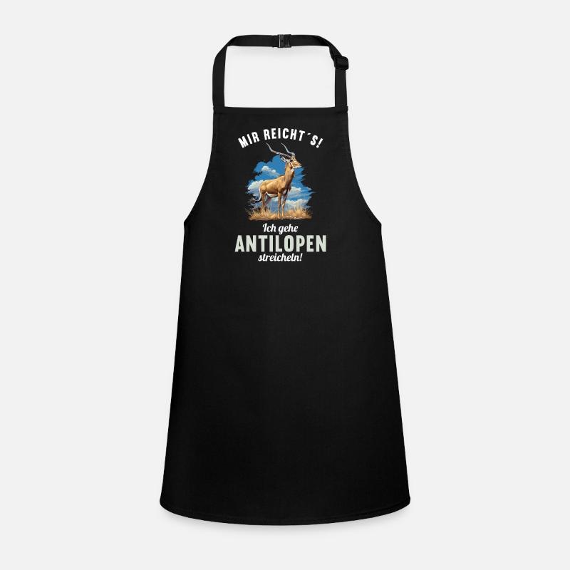 Antelope Antilopen Antilope Children's Apron