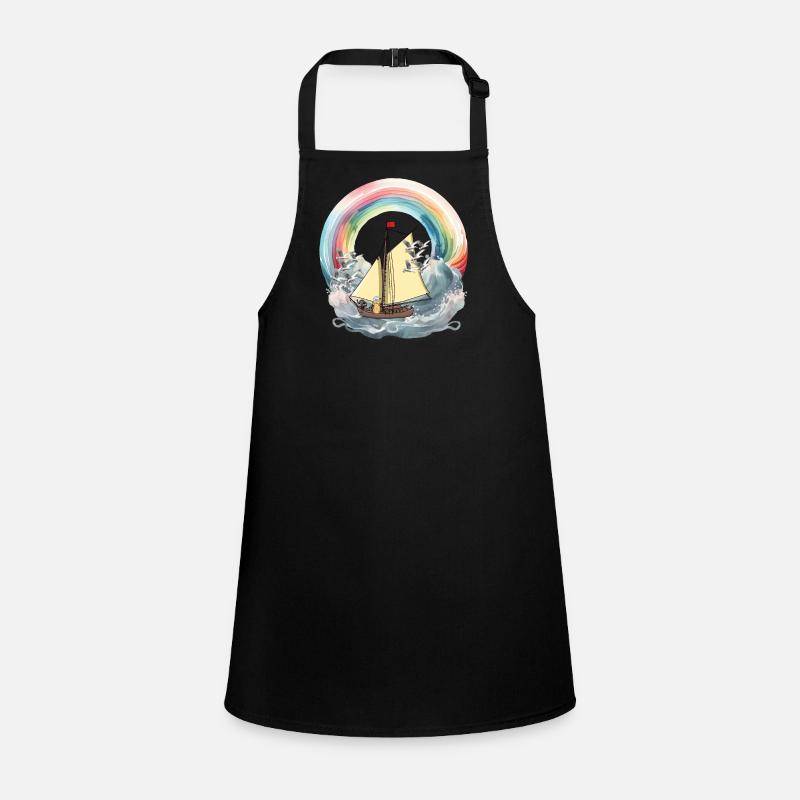 Peanut Maritime Sailing Ship Ship Ships Boat Children's Apron