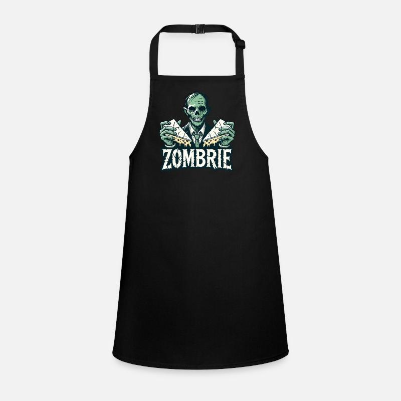 Zombie Zombrie Brie Fromage Drôle Zombie Cheese Hall Tablier Enfant
