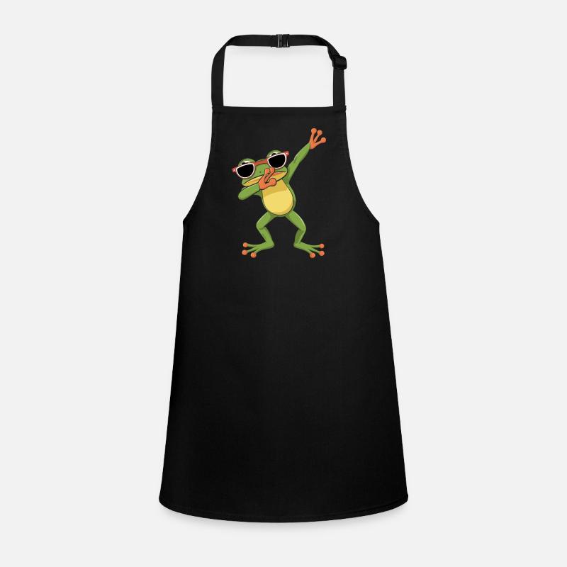 Cool Dancing Frog With Sunglasses Children's Apron