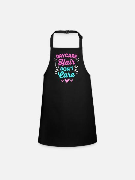 Kindergarten Education Educator Educator - Children's Apron - black - Front