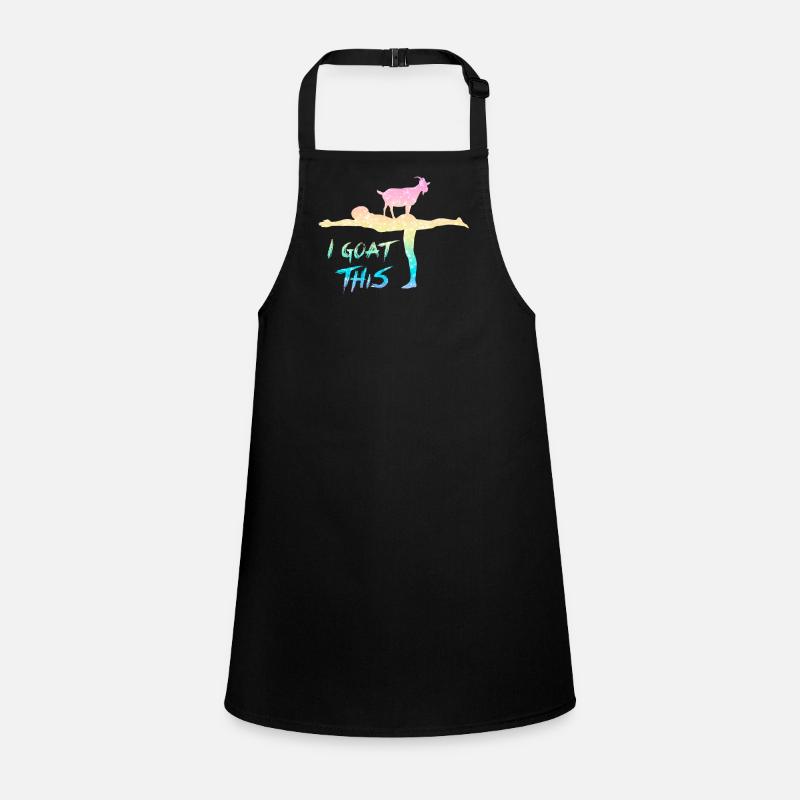I Goat This Yoga Enthusiast Children's Apron