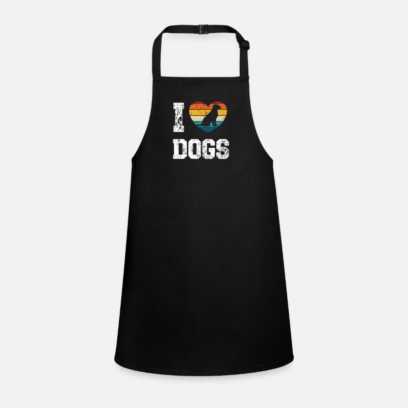 J’adore les chiens Tablier Enfant