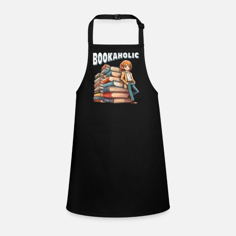 BOOKS BOOKAHOLIC Children's Apron