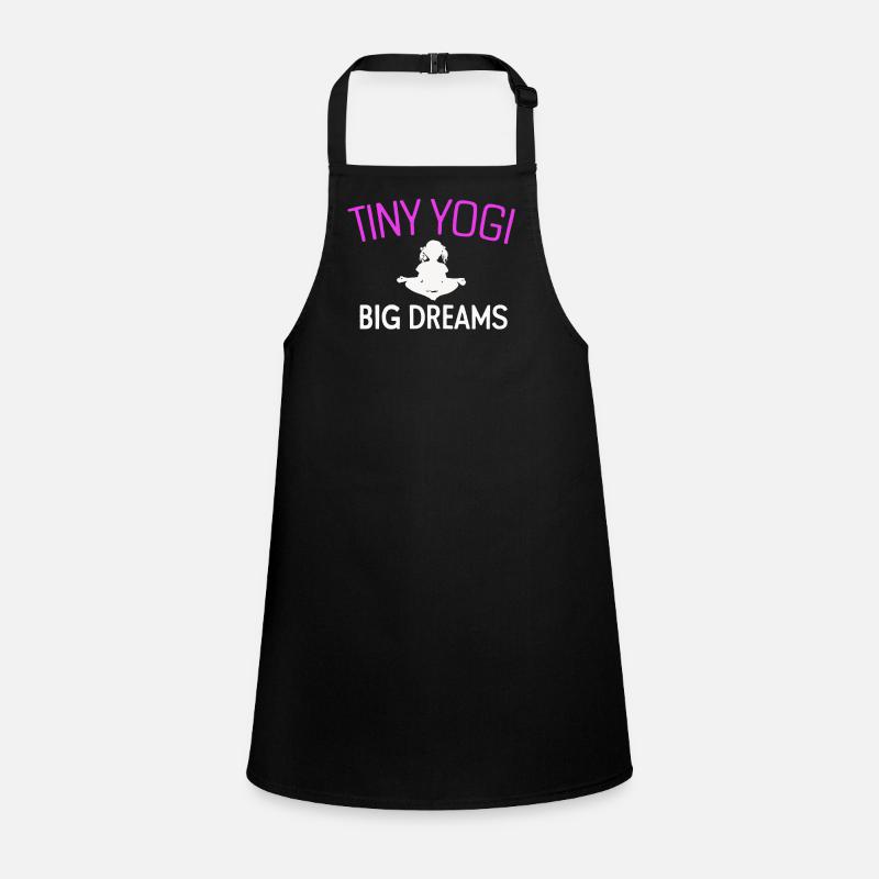 Tiny Yogi Big Dreams Meditation Schürze für Kinder