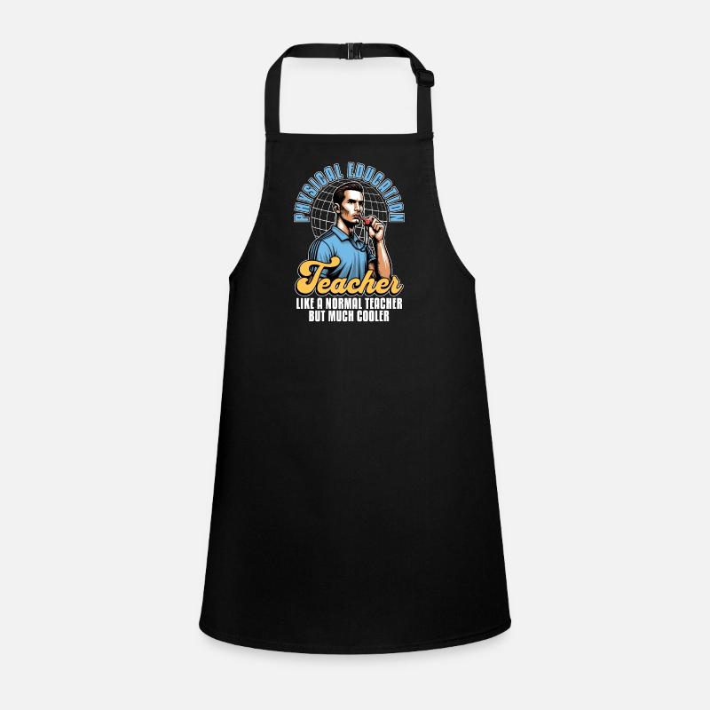 Physical Education Teacher Like A Gym Instructor Children's Apron